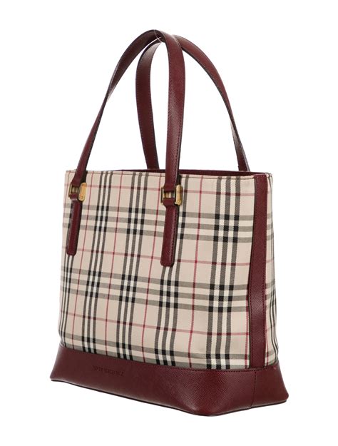 burberry leather tote sale